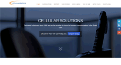 Desktop Screenshot of cellularsol.co.uk